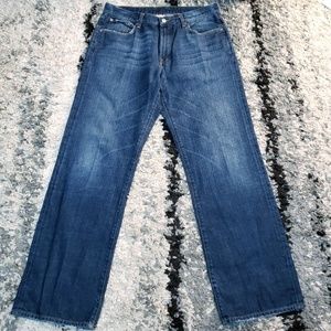 Lucky Brand dungarees blue jeans